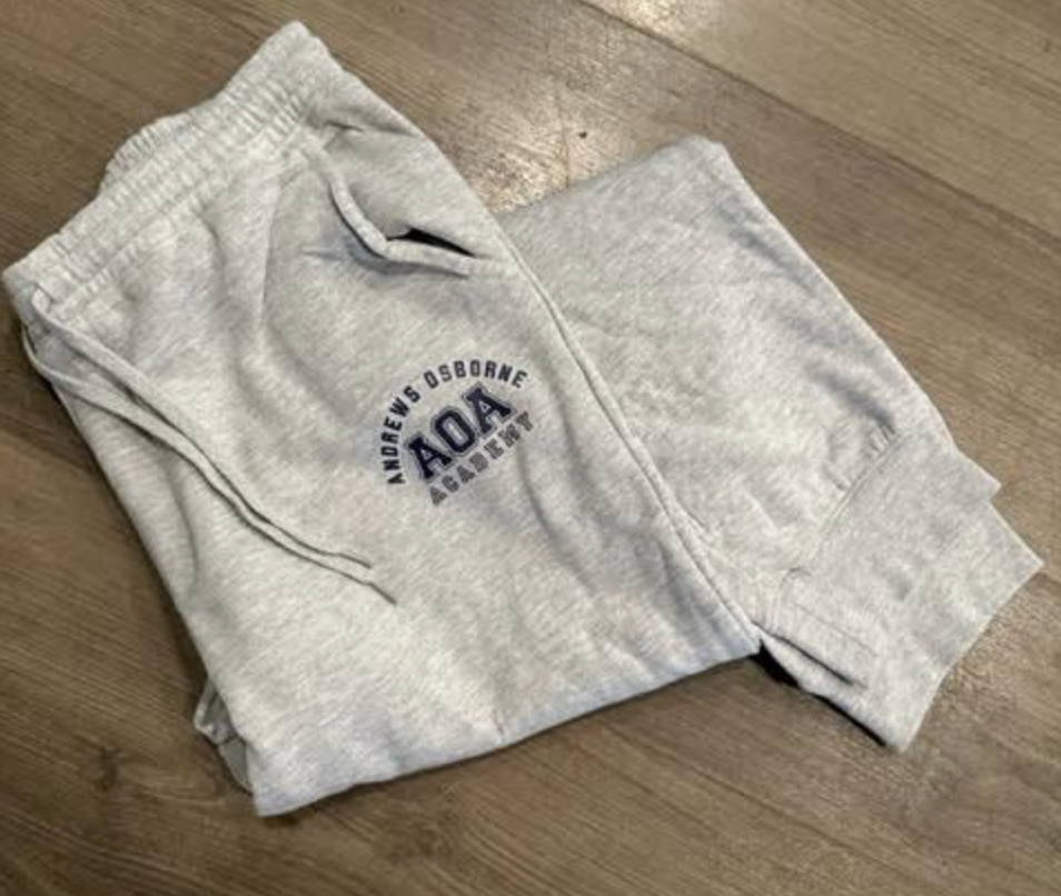 Mid-weight Fleece Pants AOA Logo