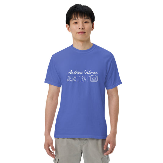 Unisex garment-dyed heavyweight t-shirt Andrews Osborne Artist Camera