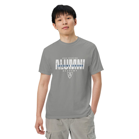 Andrews Osborne Alumni Unisex garment-dyed heavyweight t-shirt