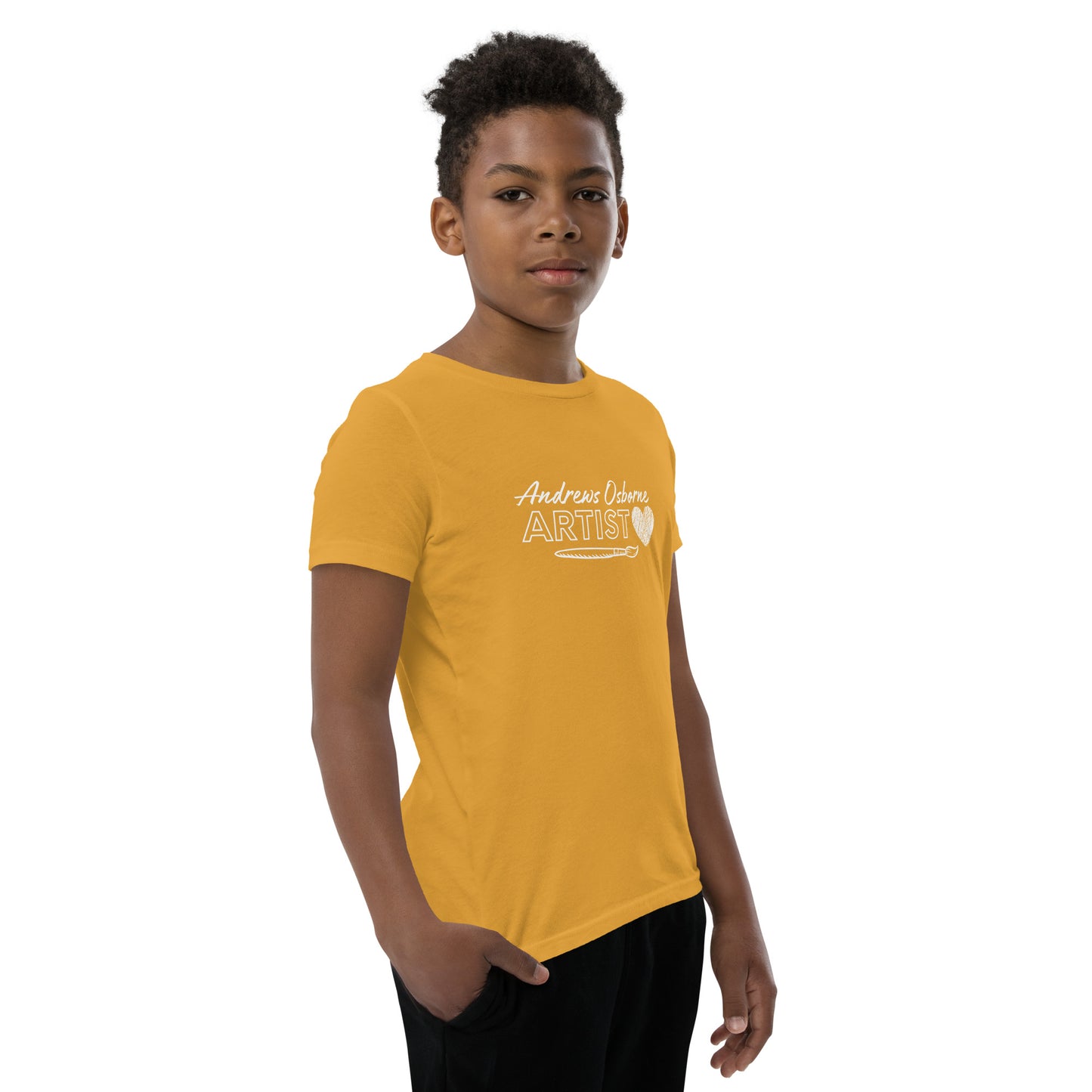 Youth Short Sleeve T-Shirt Andrews Osborne Artist